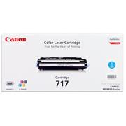 Canon originál toner CRG717, 2577B002, cyan, 4000str.