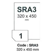fólia RAYFILM biela matná nepriehľadná pre laser 300ks/SRA3, 125µm