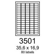 etikety RAYFILM 35,6x16,9 univerzálne zelené R01203501A (100 list./A4)