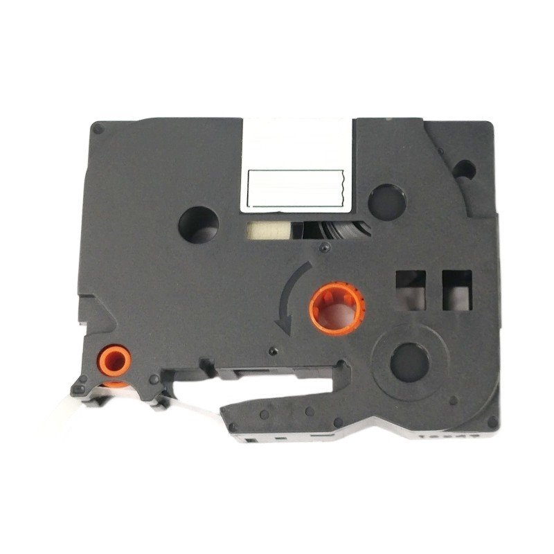 alt. páska Ecodata pre BROTHER TZE-SE4 čierne písmo, biela páska bezpečnostná plombovacia Tape (18mm)
