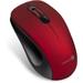 CONNECT IT "MUTE" bezdrátová optická tichá myš, USB, (+ 1x AA baterie zdarma), červená 