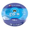 Verbatim CD-R, 43725, Extra Protection, 10-pack, 700MB, 52x, 80min., 12cm, bez možnosti potlače, wrap, pre archiváciu dát