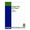 Epson Velvet Fine Art Paper, C13S041637, umelecký papier, zamatový, biely, A3+, 260 g/m2, 20 ks, atramentový