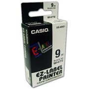 páska CASIO XR-9WE1 Black On White Tape EZ Label Printer (9mm)