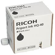 Ricoh originál ink 817225, black, 600