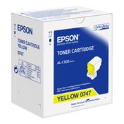 Epson originál toner C13S050747, yellow, 8800str.