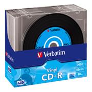 CD-R VERBATIM AZO Vinyl  Slim 10ks/bal