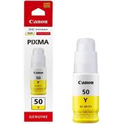 atramentová náplň CANON GI-50Y yellow PIXMA G5050/G6050/G7050 (7700 str.)