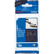 páska BROTHER TZeRN54 zlaté písmo, námornícka-modrá stužková páska Tape (24mm)