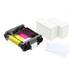 BADGY YMCKO, barevná páska pro tiskárny Badgy + 100 PVC karet (0,76mm)