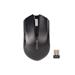 A4tech G3-200NS, V-Track, bezdrátová optická myš, 2.4GHz, 10m dosah, tichá bez klikání, černá