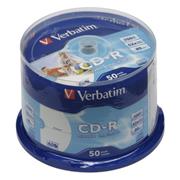 VERBATIM CD-R AZO 700MB, 52x, printable, spindle 50 ks