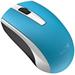 Genius ECO-8100 Myš, bezdrátová, optická, 1600dpi, dobíjecí,USB, modrá