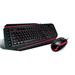 ! AKCE ! Crono CM637 - set herní klávesnice a myši, CZ / SK, USB, černá / červená