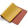 Satechi Eco Leather Dual Sided Deskmate - Yellow/Orange