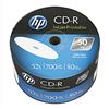HP CD-R, CRE00070WIP-3, 69301, Printable, 50-pack, 700MB, 52x, 80min., 12cm, bulk, pre archiváciu dát