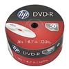 HP DVD-R, DME00070-3, 4.7GB, 16x, bulk, 50-pack, bez možnosti potlače, 12cm, pre archiváciu dát