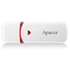 Apacer USB flash disk, USB 2.0, 32GB, AH333, biely, AP32GAH333W-1, USB A, s krytkou