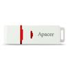 Apacer USB flash disk, USB 2.0, 64GB, AH223, biely, AP64GAH223W-1, USB A, s krytkou