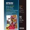 Epson Value Glossy Photo Paper, C13S400038, foto papier, lesklý, biely, 10x15cm, 183 g/m2, 50 ks, atramentový