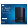 Externé úložisko NAS, Western Digital, 3.5", 4TB, My Cloud EX2 Ultra, USB 3.0/RJ45, WDBVBZ0040JCH-EESN, čierny, 2 x 2 TB