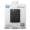 Western Digital externý pevný disk, Elements Portable, 2.5", USB 3.0, 1,5TB, 1500GB, WDBU6Y0015BBK, čierny