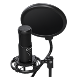 Lorgar Voicer 721, špičkový profesionálny mikrofón so statívom pre hráčov a streamerov