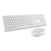 Dell Pro Wireless Keyboard and Mouse - KM5221W - Czech/Slovak (QWERTZ) - White