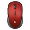 Myš bezdrôtová, Defender Hit MM-415, čierno-červená, optická, 1600DPI