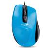 Myš drôtová, Genius DX-150X, modrá, optická, 1000DPI