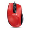Myš drôtová, Genius DX-150X, červená, optická, 1000DPI