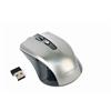 Myš GEMBIRD MUSW-4B-04-BG, černo-šedá, bezdrôtová, USB nano receiver