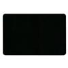 Podložka pod myš, ultra tenká, čierna, 23x15 cm, 0.4 mm, Logo