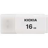 16 GB. USB 2.0 kľúč . KIOXIA Hayabusa U202, biely