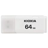 64 GB.   USB 2.0 kľúč . KIOXIA Hayabusa U202, biely