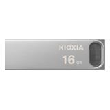 16 GB.     USB 3.0 kľúč . KIOXIA Biwako U366, strieborný