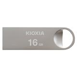 16 GB. USB 2.0 kľúč . KIOXIA Owahri U401, strieborný